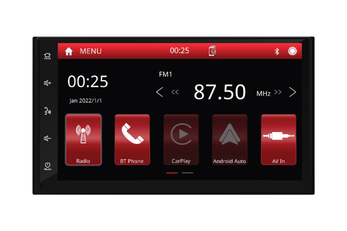 7" Multimedia Receiver with Wired Apple CarPlay & Android Auto - XVCPA700 - Image 5