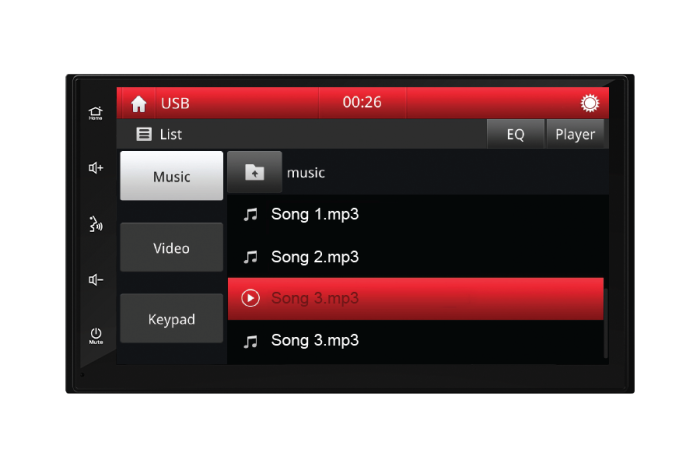 7" Multimedia Receiver with Wired Apple CarPlay & Android Auto - XVCPA700 - Image 8